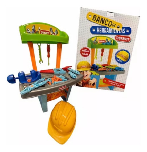 Banco Herramientas Casco Construcción Duravit Niños