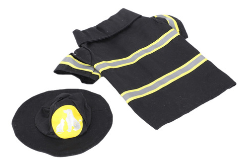 Disfraz De Bombero Para Perro, Sombrero, Ropa Para Mascotas,