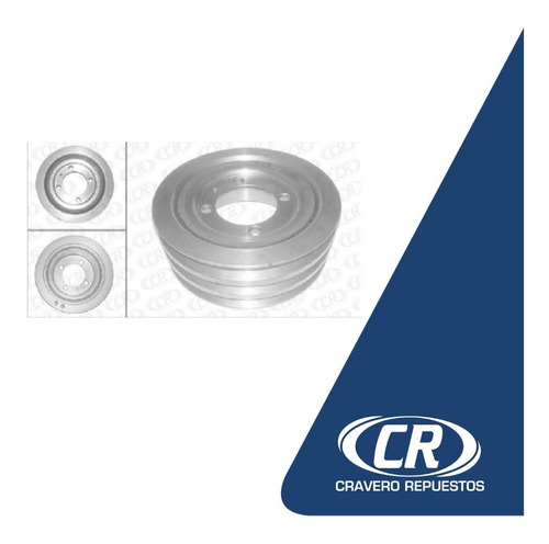 Polea Cigüeñal Para Chevrolet Corsa Motor 1.7 Diesel