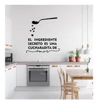Comprar Adhesivo Ingrediente Secreto Para Cocina Vinilo Para Pared