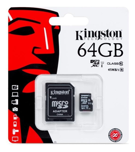 Memoria Micro Sd 64gb  Sellada  Celulares Fotografia