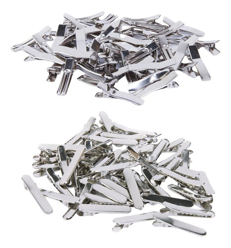 100 Piezas De Metal, Tapa Plana, Suave, , Pinzas, Pinzas,