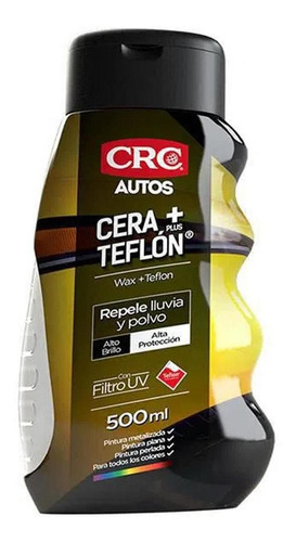 Cera Teflon 500 Ml Plus Automotriz Crc (10227435)