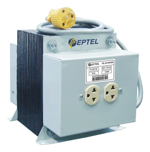 Autotransformador Peptel De 2kva / 2000w (220v - 120v) 60hz