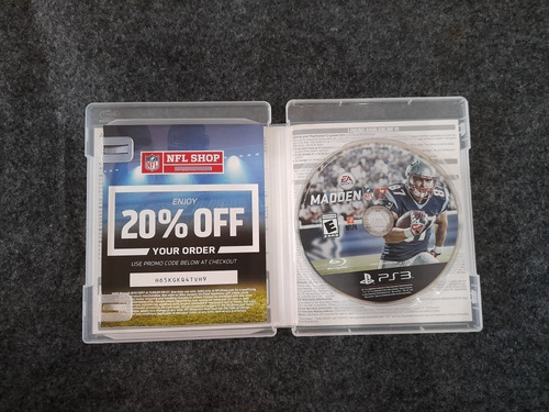 Madden Nfl 17 Ps3 Mídia Física (Usado)
