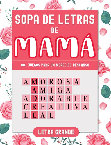 Sopa De Letras De Mamá - 80+ Juegos Regalo Para Las Madres