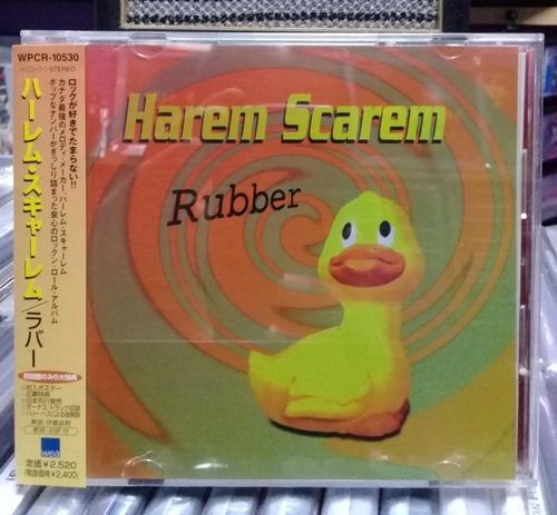 Harem Scarem- Rubber. Cd Japan C/obi. 