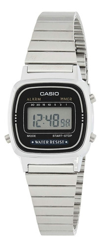 Reloj Casio La670w-1 Mujer Metal Vintage Somos Tienda 