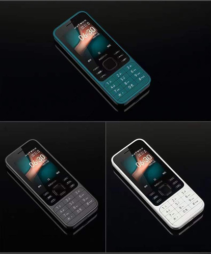 P No Smartphone 6300 Gsm Doble Sim Ancianos Teclado Del Teléfono Móvil