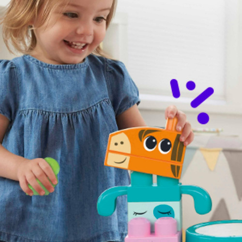 Mega Bloks Sensory Features Construcción Granja Musical