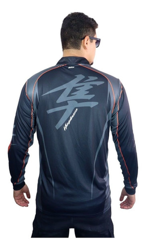 Imagem 2 de 7 de Camiseta Brk Motociclismo Hayabusa Suzuki Com Fpu 50+
