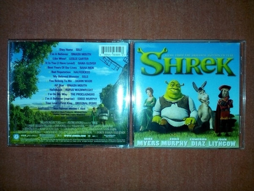 Shrek - Soundtrack Cd Usa Ed 2001 Mdisk