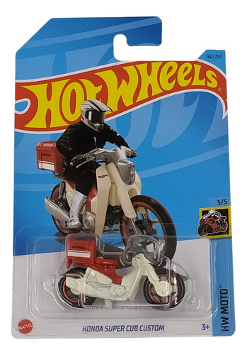 Hot Wheels 2023 Honda Super Cub Custom 160/250 Hw Moto 5/5