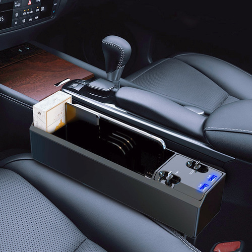 - Caja De Almacenamiento Con Hendidura For Asiento De Coche