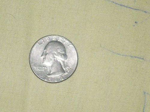 Quarter Dollar Año 1984