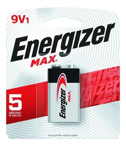 Bateria 9v Energizer Pila Alcalina Blister  X 10 Unidades 