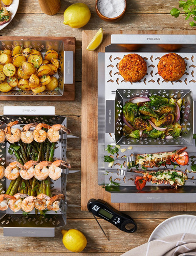Bandeja/cesta Para Parrilla Bbq Grande Zwilling Acero Inox