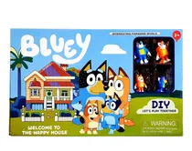 Comprar Casa Playset Bluey Con Muñecos Familia X4 Accesorios Y Luces