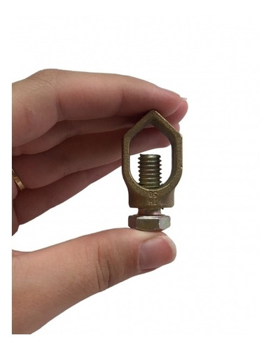 Kit 10 Conector Grampo Para Aterramento Haste Th 3/4 Intelli