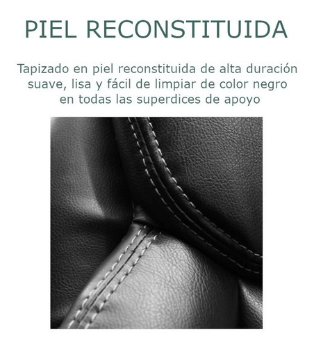 Silla Ejecutiva De Piel Ergonómica Premium