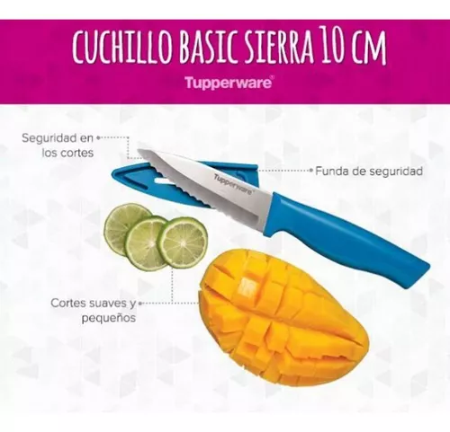 Cuchillo Sierra Basic Grande Tupperware disponible en el tips 15 a