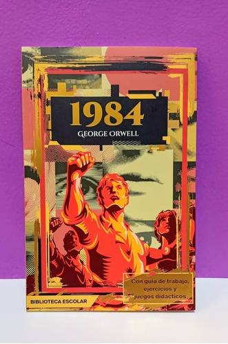 1984 George Orwell Biblioteca Escolar 
