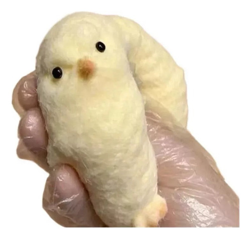 Pollo Silicona Grande Taba Squishy Hecho A Mano