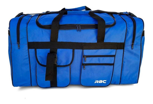 Imagen 1 de 2 de Bolso Viaje Grande Rbc Deportivo Urbano Bolsillo Reforzado