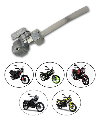 Llave De Gasolina Para Moto Italika Ft-200 Ts 2019 Rmb