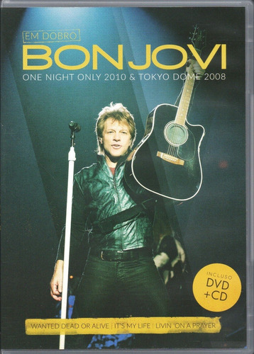 Dvd + Cd Bon Jovi One Night And Only Tokyo Dome Original