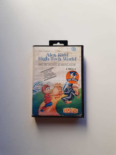 Alex Kidd Hight Tech World Sega  Master Sytem