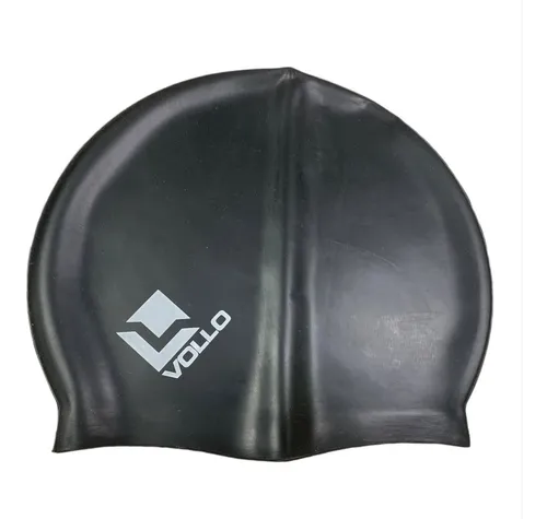 Touca Natação E Hidroginástica Silicone Vn301-1 Vollo Preta