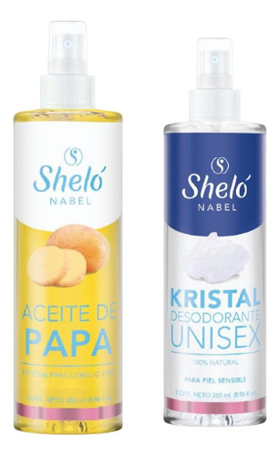 Aceite De Papa + Desodorante Krystal Shelo