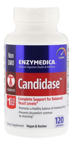 Enzymedica Candidase 120 Cápsulas