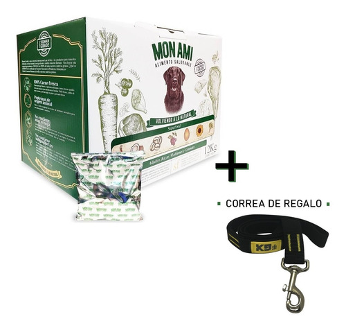 Alimento Saludable Mon Ami Perros Grandes Medianos 12kg