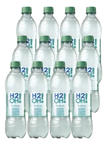 Refrigerante Baixa Caloria H2oh Limão Limoneto 12un 500ml
