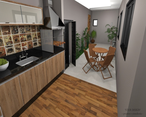 Imagem 5 de 21 de Vende-se Casa Térreo De Alto Padrão, Projeto Moderno Em Condomínio Fechado Com Toda A Infraestrutura. - Ca05125 - 70551126