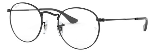 Armação Ray-ban Rb3447vl 2503 Preto Rb 3447 Vl 50 Rx Round