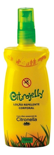 Loção Repelente Corporal Natural Citrojelly 120ml - Wnf