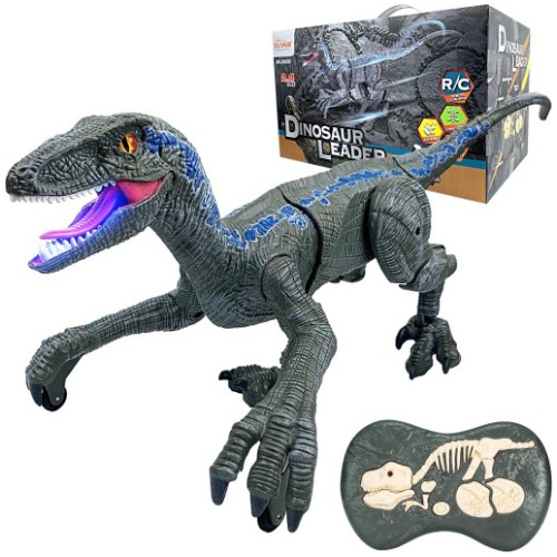 Dinossauro Velociraptor Recarregável Controle Remoto - Zoop