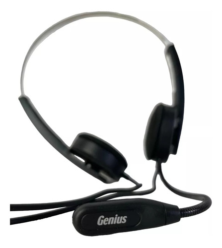 Diadema Audífono Call Center Genius Hs-220u Control Volumen