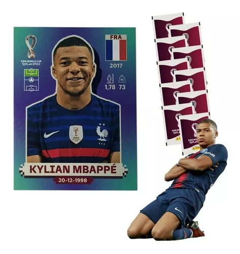 Figurinha Copa Do Mundo Qatar 2022 Legend Ouro Kylian Mbappe