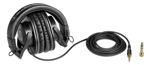 Audio-Technica ATH-M30x Audifonos de monitoreo cerrados (Negro)