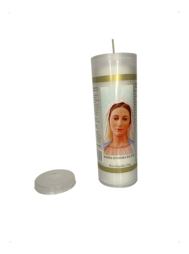 10 Velas Votivas De 7 Dias Nossa Senhora Da Paz 220g