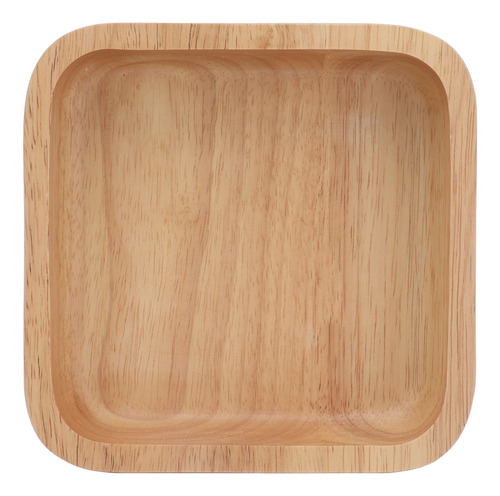 Ensalada En Forma De Tazón De Madera, Cuadrada, Gruesa, Simp