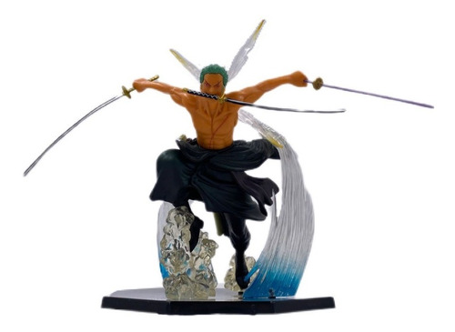 Figura One Piece Roronoa Zoro 17cm ¡envío Inmediato!