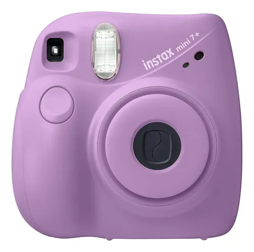(サイン入)REINA＆BLUE VALENTINES SPACE CAMERA Câmera instantânea roxa Fujifilm Ear Phone Instax Mini 7+