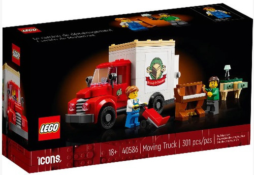 Lego Icons Camión De Mudanzas Modelo 40586