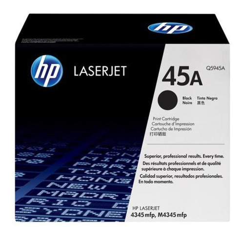 Toner Hp 45a Q5945 Original Outlet Caja Dañada