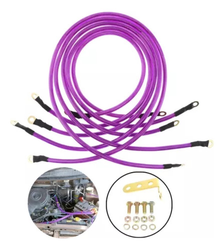 Kit Cables A Tierra Ground Universal Tuning / R&r